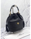 (LIKE NEW) COACH LORA BUCKET BAG WITH WHIPSTITCH BLACK