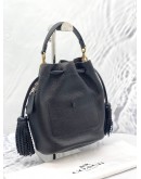 (LIKE NEW) COACH LORA BUCKET BAG WITH WHIPSTITCH BLACK