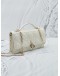 2022 CHRISTIAN DIOR MY DIOR TOP HANDLE BAG WITH WHITE CANNAGE QUILTED LAMBSKIN LEATHER 