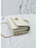 2022 CHRISTIAN DIOR MY DIOR TOP HANDLE BAG WITH WHITE CANNAGE QUILTED LAMBSKIN LEATHER 