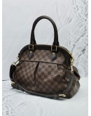 LOUIS VUITTON TREVI PM DAMIER EBENE CANVAS HANDLE BAG