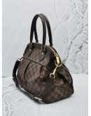 LOUIS VUITTON TREVI PM DAMIER EBENE CANVAS HANDLE BAG