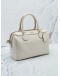 COACH BENNETT HANDLE BAG IN WHITE LEATHER 