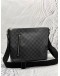 LOUIS VUITTON MICK PM BLACK GRAPHITE CANVAS MESSENGER BAG 