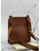 (LIKE NEW) MULBERRY OAK GRAINED CALFSKIN LEATHER ANTONY CROSSBODY BAG