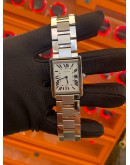 (UNUSED) 2024 CARTIER TANK SOLO REF W5200014 27MM x 35MM QUARTZ WATCH -FULL SET-