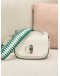 (LIKE NEW) MULBERRY SMALL AMBERLEY WHITE SATCHEL LEATHER CROSSBODY BAG 