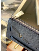 (BRAND NEW) FENDI MONSTER EYES CLUTCH GREY SELLERIA LEATHER 