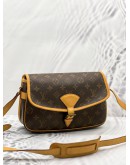 LOUIS VUITTON SOLOGNE BROWN MONOGRAM CANVAS CROSSBODY BAG 