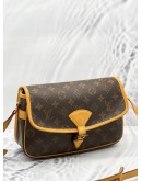 LOUIS VUITTON SOLOGNE BROWN MONOGRAM CANVAS CROSSBODY BAG 