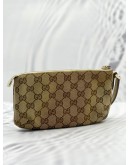 GUCCI GG SUPREME CANVAS WEB SHERRY LINE POUCH 