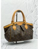 LOUIS VUITTON TIVOLI PM MONOGRAM CANVAS HANDLE BAG IN BROWN MONOGRAM CANVAS 