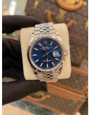 (LIKE NEW) 2022 ROLEX DATEJUST 36 REF 126234 BLUE DIAL 36MM AUTOMATIC WATCH -FULL SET-