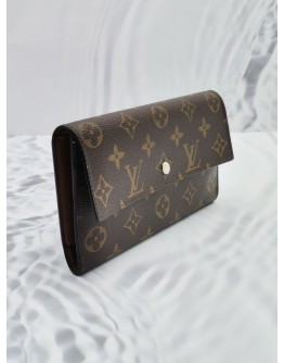 LOUIS VUITTON MONOGRAM CANVAS TRI FOLD LONG WALLET