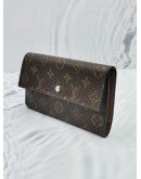 LOUIS VUITTON MONOGRAM CANVAS TRI FOLD LONG WALLET