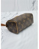 (LIKE NEW) LOUIS VUITTON NANO SPEEDY BROWN MONOGRAM CANVAS