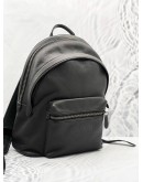 COACH MEDIUM CHARTER BACKPACK IN BLACK PEBBLED LEATHER