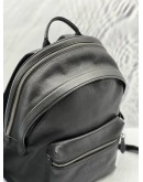 COACH MEDIUM CHARTER BACKPACK IN BLACK PEBBLED LEATHER