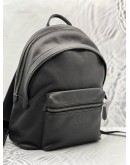 COACH MEDIUM CHARTER BACKPACK IN BLACK PEBBLED LEATHER