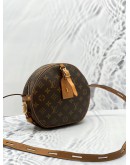 LOUIS VUITTON BOITE CHAPEAU BROWN MONOGRAM CANVAS CROSSBODY BAG 