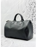 LOUIS VUITTON SPEEDY 34 IN BLACK EPI LEATHER