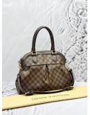 LOUIS VUITTON TREVI PM IN BROWN DAMIER EBENE CANVAS