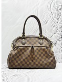 LOUIS VUITTON TREVI PM IN BROWN DAMIER EBENE CANVAS