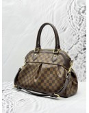 LOUIS VUITTON TREVI PM IN BROWN DAMIER EBENE CANVAS