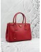 PRADA MEDIUM GALLERIA IN RED SAFFIANO LUX LEATHER -FULL SET-