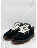 (LIKE NEW) KENZO BLACK SUEDE / LEATHER SNEAKERS SIZE 44