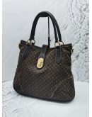 LOUIS VUITTON MONOGRAM IDYLLE ELEGY SHOULDER BAG IN DARK BROWN 