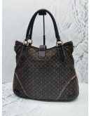 LOUIS VUITTON MONOGRAM IDYLLE ELEGY SHOULDER BAG IN DARK BROWN 