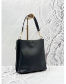 COACH MOLLIE SHOULDER BAG AND CROSSBODY BAG IN BLACK PEBBLED LEATHER