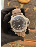 2015 PANERAI LUMINOR BASE 8 DAYS REF PAM00562 TITANIUM 44MM MANUAL WINDING WATCH -FULL SET-