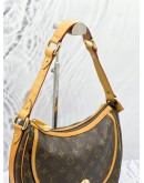 LOUIS VUITTON TURAM PM SHOULDER BAG IN BROWN MONOGRAM CANVAS