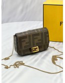 (LIKE NEW) FENDI BAGUETTE MINI CROSSBODY SLING BAG -FULL SET-