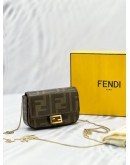 (LIKE NEW) FENDI BAGUETTE MINI CROSSBODY SLING BAG -FULL SET-