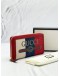 (UNWORN) GUCCI LOGO PRINT TRICOLOR WEB STRIPE CANVAS WALLET