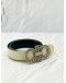 SALVATORE FERRAGAMO FASHION DESIGN LADY SOFT MILK COLOR BELT 