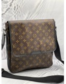 LOUIS VUITTON BROWN MONOGRAM MACASSAR CANVAS BASS CROSSBODY BAG