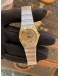 (LIKE NEW) 2019 OMEGA CONSTELLATION 18K 750 YELLOW GOLD DIAMOND DIAL 27MM QUARTZ WATCH -FULL SET-