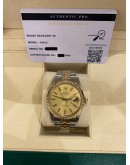 ROLEX DATEJUST 36 REF 16013 HALF 18K 750 YELLOW GOLD 36MM AUTOMATIC WATCH