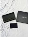 PRADA 1MC004 CARD CASE WALLET IN BLACK SAFFIANO LEATHER