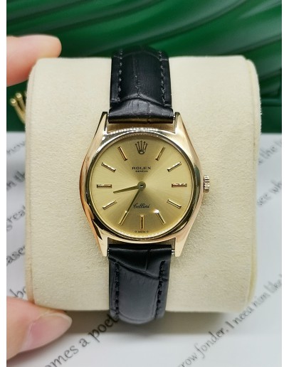 ROLEX CELLINI YELLOW GOLD WATCH 26MM MANUAL WINDING