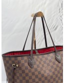 LOUIS VUITTON NEVERFULL MM DAMIER EBENE CANVAS BAG