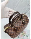 LOUIS VUITTON SPEEDY BANDOULIERE 25 DAMIER EBENE CANVAS BAG