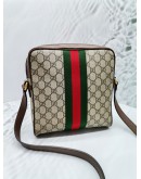 GUCCI GG SUPREME OPHIDIA MESSENGER BAG