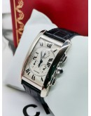 CARTIER TANK AMERICAINE CHRONOGRAPH WATCH 26 X 45MM QUARTZ