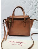 SALVATORE FERRAGAMO DOUBLE HANDLE BAG