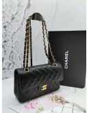 CHANEL SMALL CLASSIC DOUBLE FLAP HANDBAG FULL SET